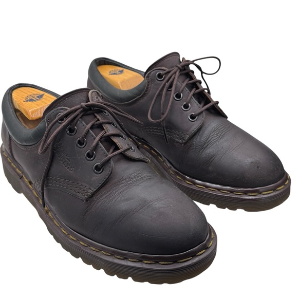 Dr. Martens *Made in England* Style #8053 Dark Brown Leather Oxfords - Size 10.5 main image 15